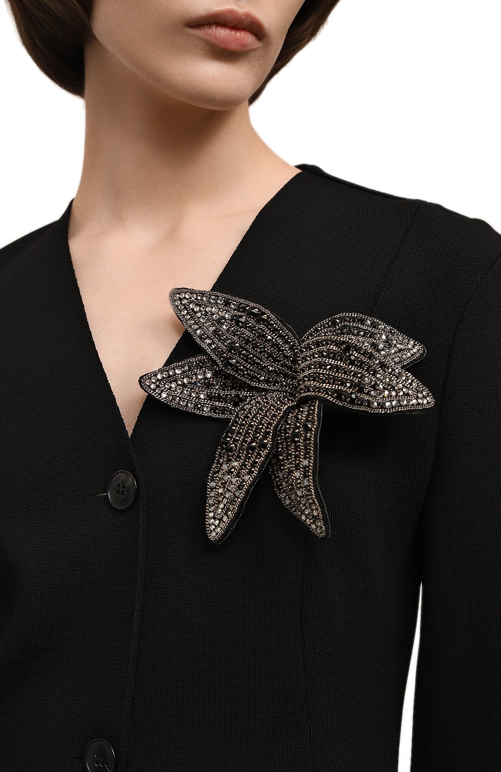 Брошь SAINT LAURENT, арт. 386077 Y3015 1083, фото 2