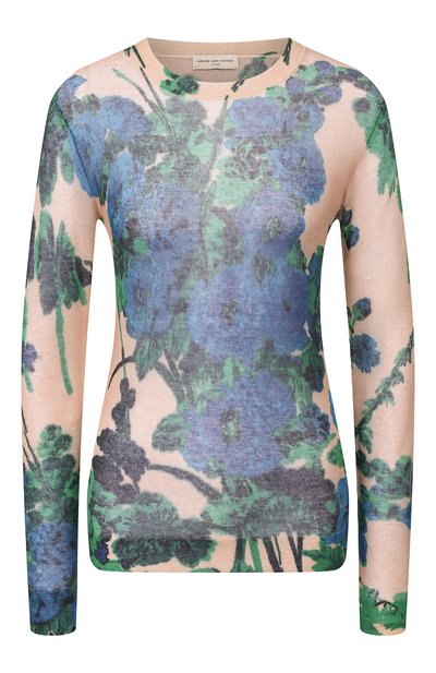 Женский хлопковый пуловер DRIES VAN NOTEN, арт. 201-11200-9710