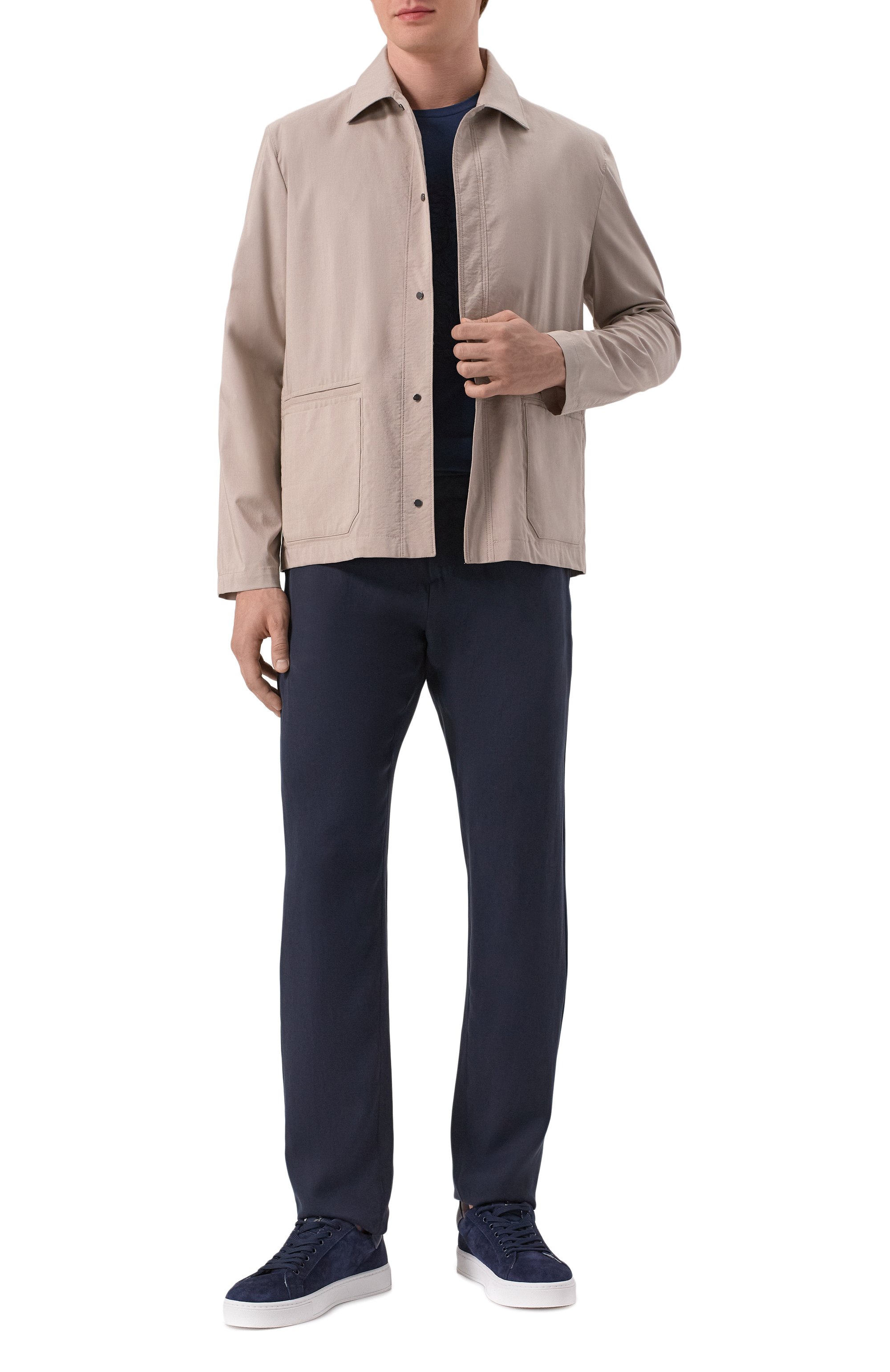 Куртка из хлопка и шелка CORNELIANI, арт. 25LI44-2514528, фото 2