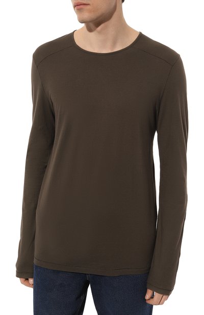 Хлопковый лонгслив HANNES ROETHER, арт. 111056/M036SAD.215, фото 3