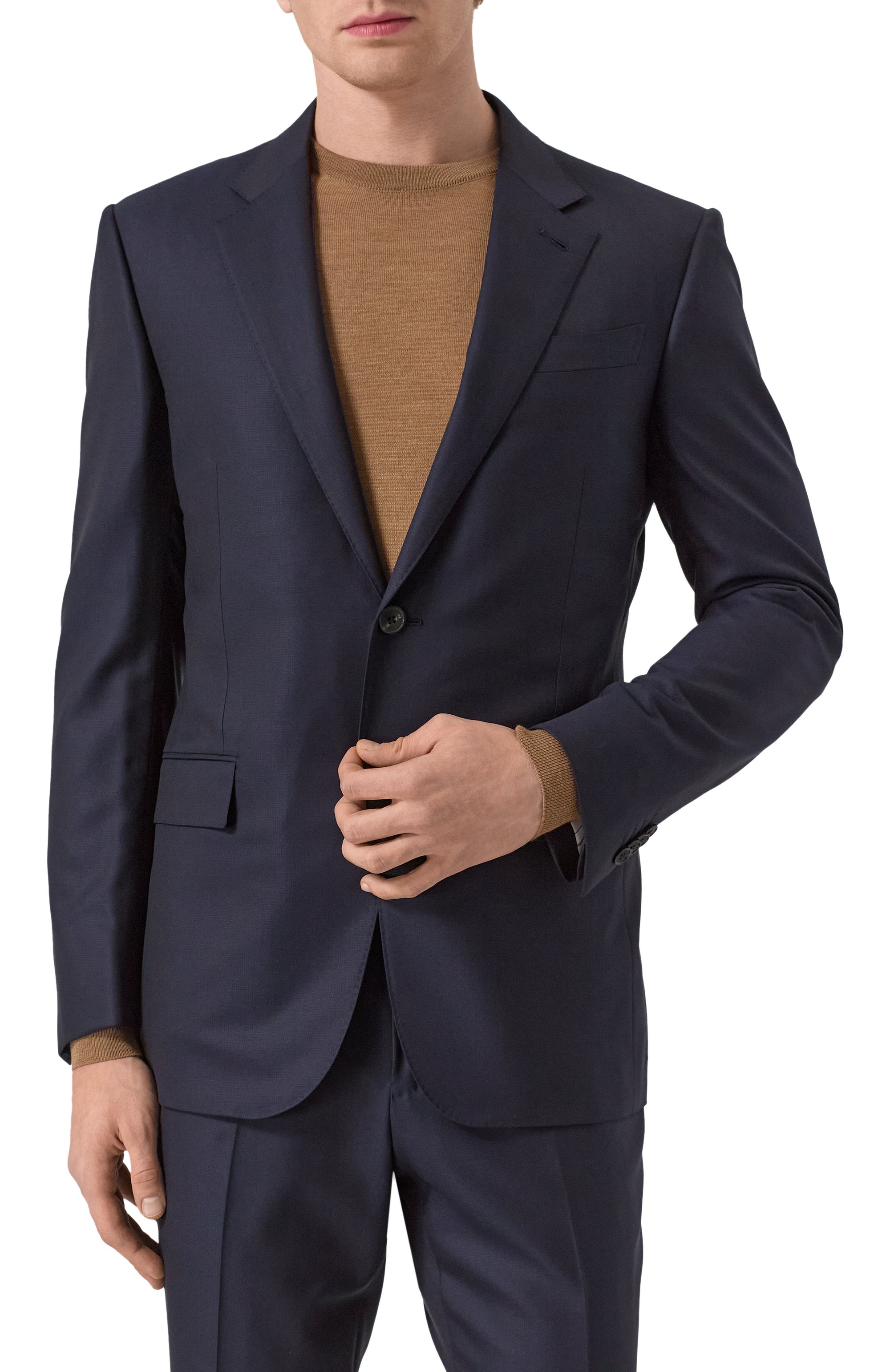 Шерстяной костюм ZEGNA, арт. 221225/C22571, фото 4