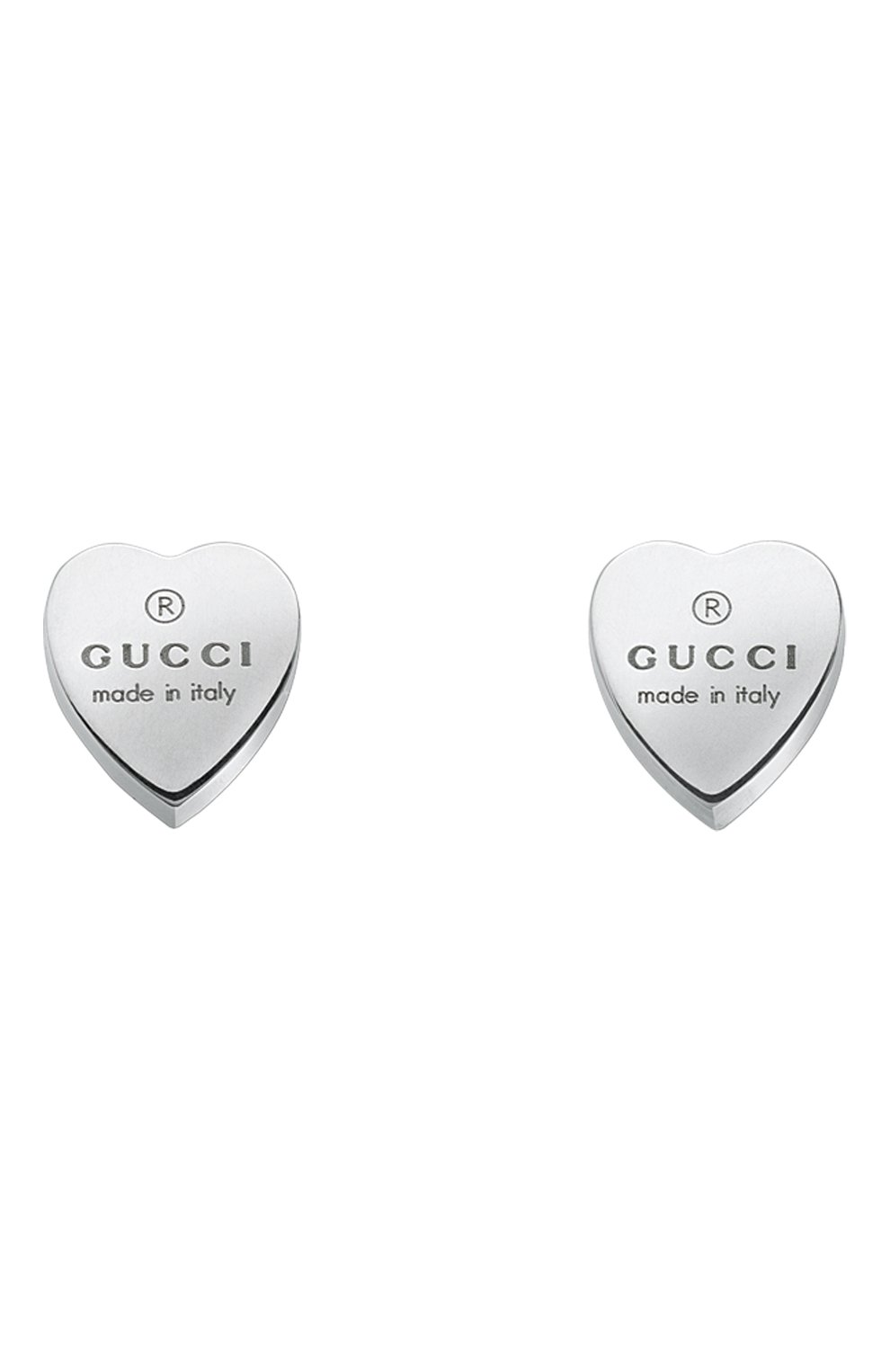 Серьги GUCCI бесцветного цвета по цене 50700 руб., арт. YBD223990001, фото 1 Серьги GUCCI, арт. YBD223990001, фото 1