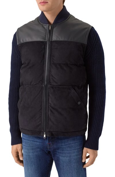 Замшевый жилет BRIONI, арт. PUF60L/0D701, фото 3