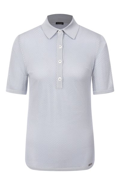 Женское шелковое поло KITON, арт. D5571406412
