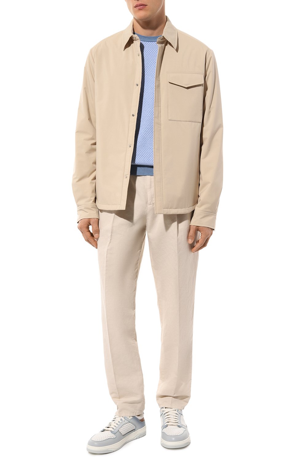 Хлопковый джемпер CANALI, арт. C0012/MK02060, фото 2