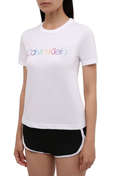 Хлопковая пижама CALVIN KLEIN, арт. QS6672E, фото 2