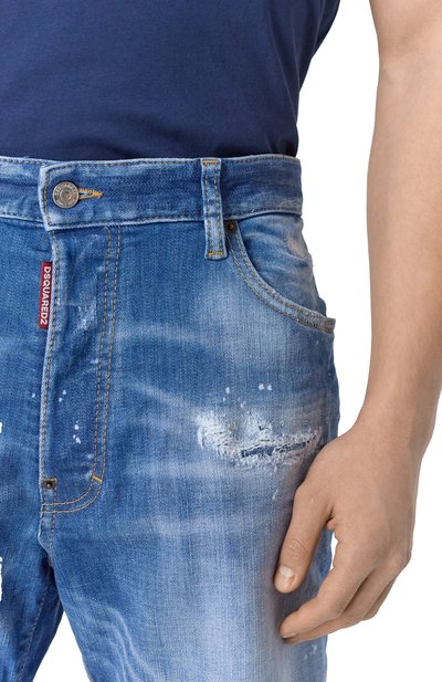 Джинсовые шорты DSQUARED2, арт. S74MU0881/S30872, фото 5