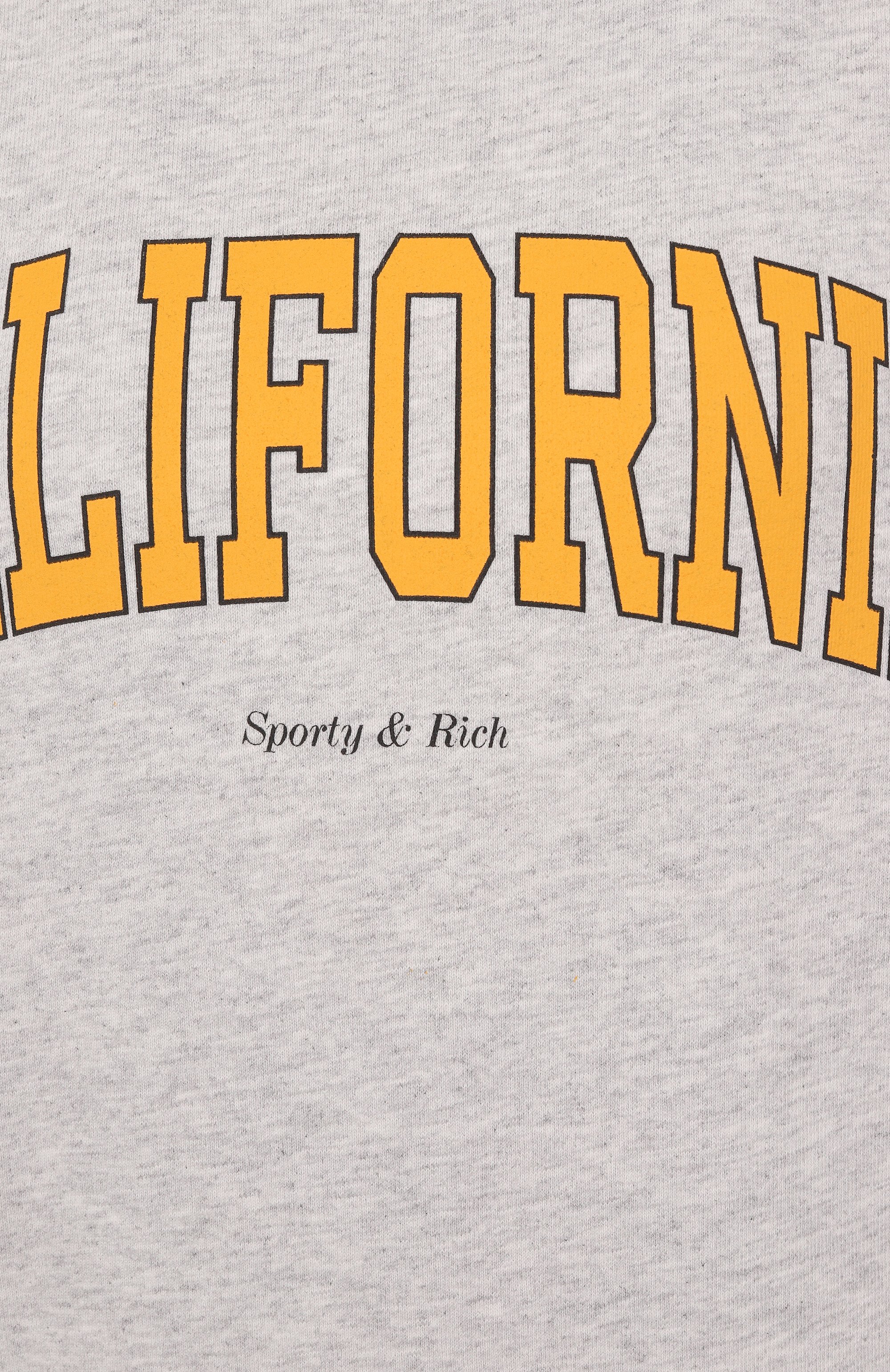 Хлопковый свитшот SPORTY AND RICH, арт. ST071508501GY03, фото 10