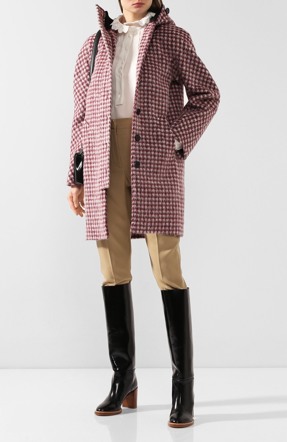 Шерстяное пальто CHLOÉ, арт. CHC19WMA12071, фото 2