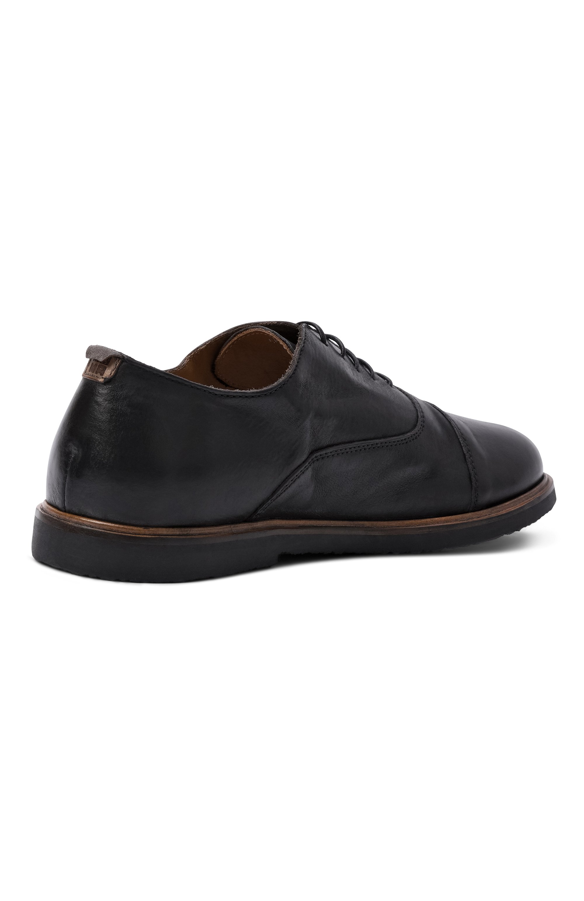 Кожаные оксфорды MOMA черного цвета по цене 40950 руб., арт. 23601A-BAL, фото 4 Кожаные оксфорды MOMA, арт. 23601A-BAL, фото 4