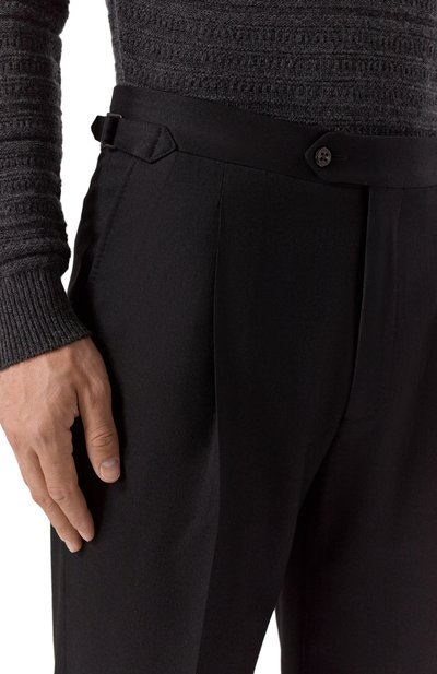 Шерстяные брюки CORNELIANI, арт. 264L26-2618111, фото 5