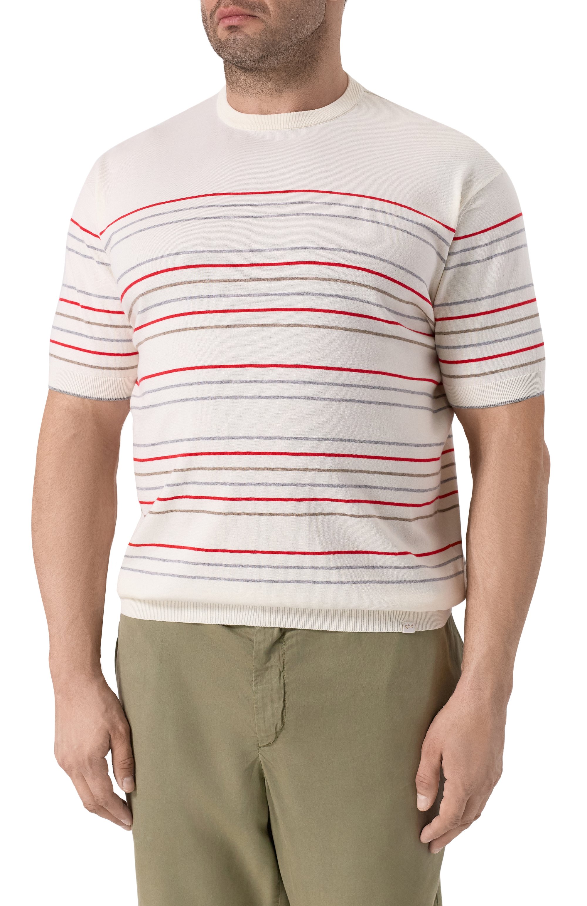 Джемпер из хлопка и кашемира PAUL&SHARK, арт. 25411532/3XL, фото 3