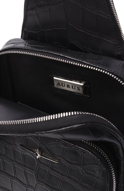 Рюкзак из кожи крокодила AURUS COLLECTION, арт. SG001BKS, фото 5