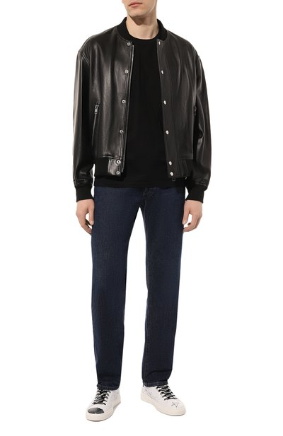 Кожаные кеды sky abra HIDE AND JACK белого цвета по цене 39600 руб., арт. 0PENCINEMA, фото 2 Кожаные кеды sky abra HIDE AND JACK, арт. 0PENCINEMA, фото 2