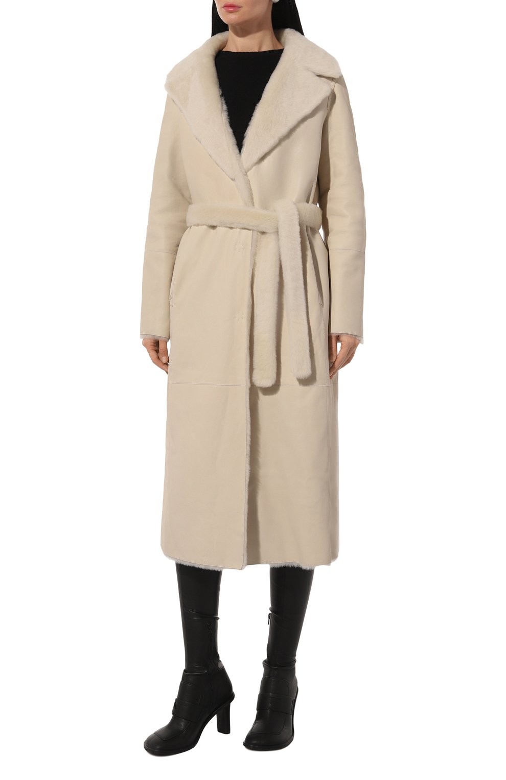 Двусторонняя дубленка YVES SALOMON, арт. 21WYM60417MERL, фото 7