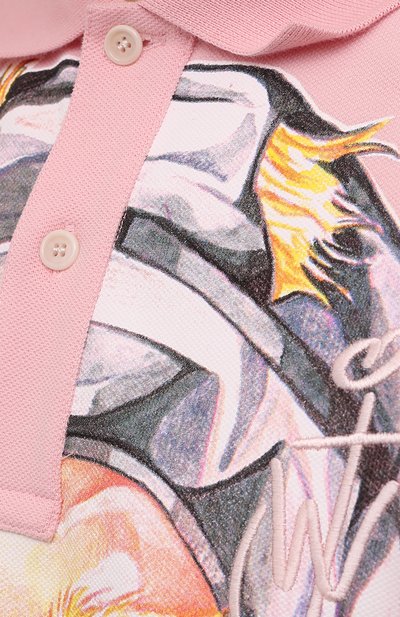 Хлопковое поло jw anderson x pol anglada JW ANDERSON, арт. J00087 PG0476, фото 5