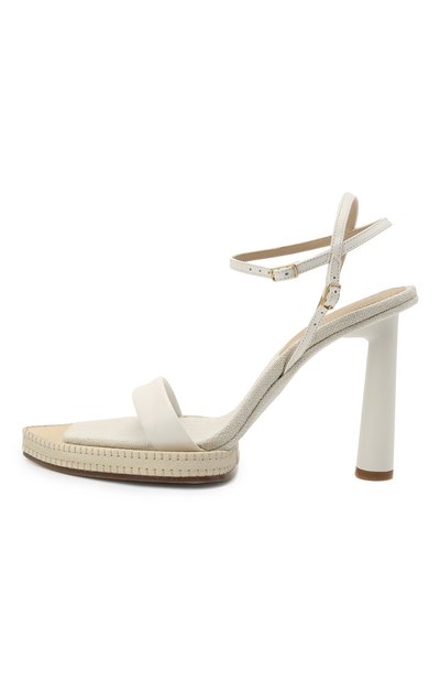 Кожаные босоножки novio JACQUEMUS, арт. 211F011/401100, фото 3