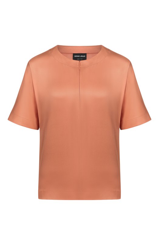 Атласный топ Giorgio Armani GW003108/TE10101 Оранжевый GW003108/TE10101