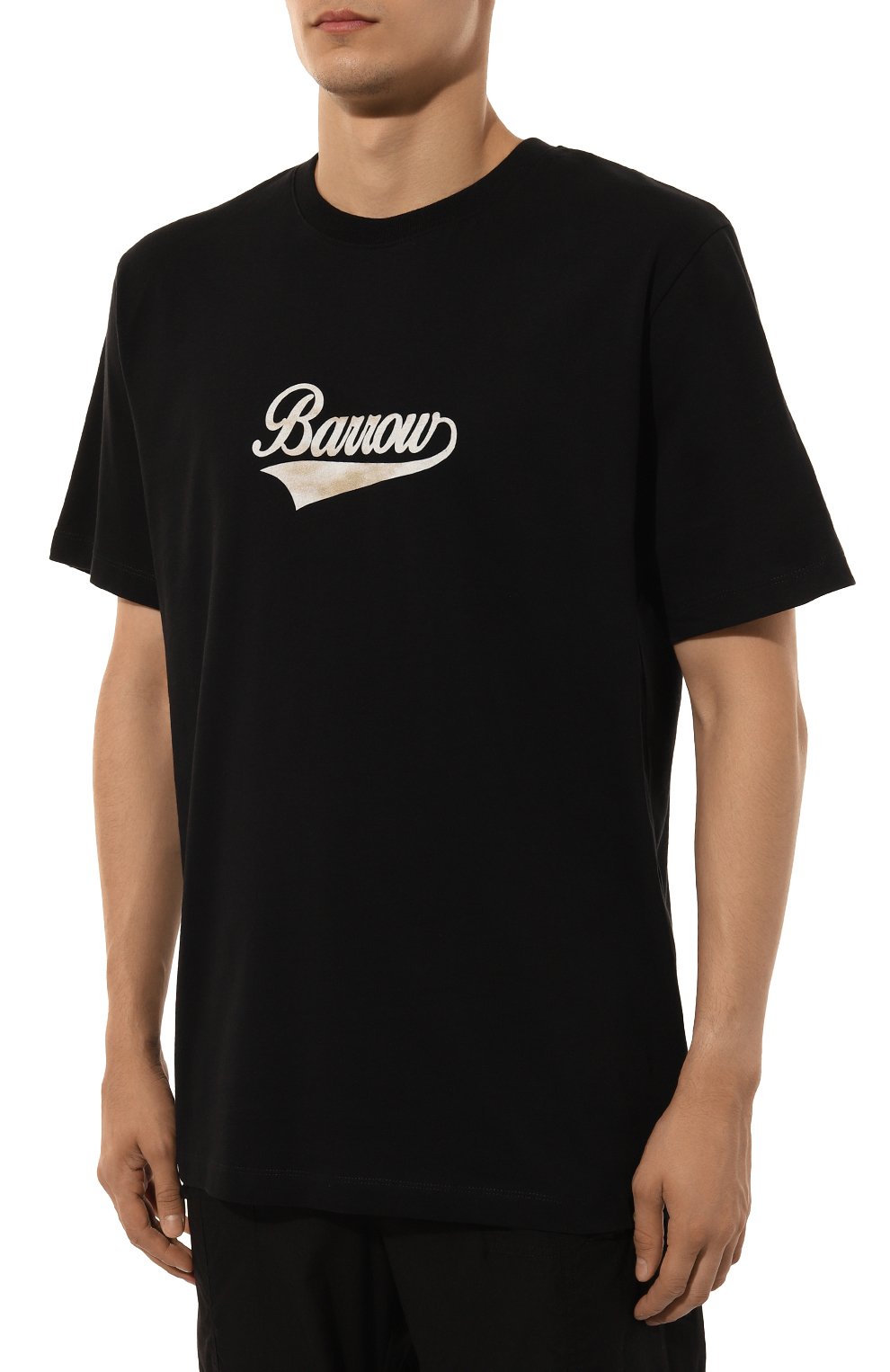 Хлопковая футболка BARROW, арт. F4BWMATH073, фото 3