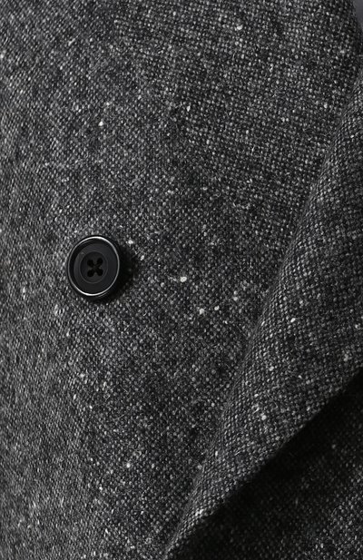 Двубортный кашемировый пиджак ALEXANDER MCQUEEN, арт. 516050/QLV08, фото 5