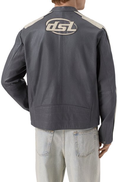 Кожаная куртка DIESEL, арт. A16681/0AKBA, фото 4