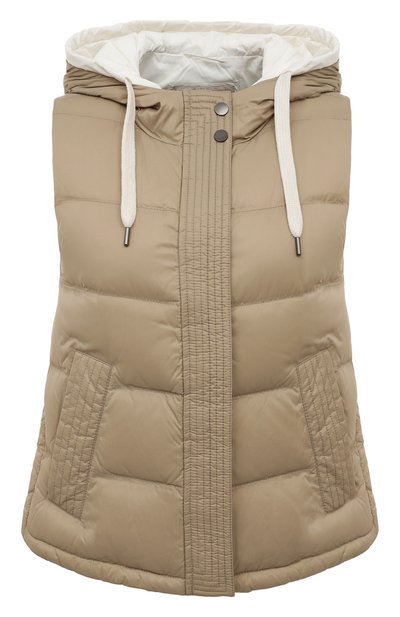 Женский пуховый жилет BRUNELLO CUCINELLI, арт. 221MR4052645
