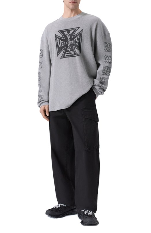 Кроссовки Track Trail Laces Balenciaga 800592/WTRHK Чёрный  800592/WTRHK Фото 2