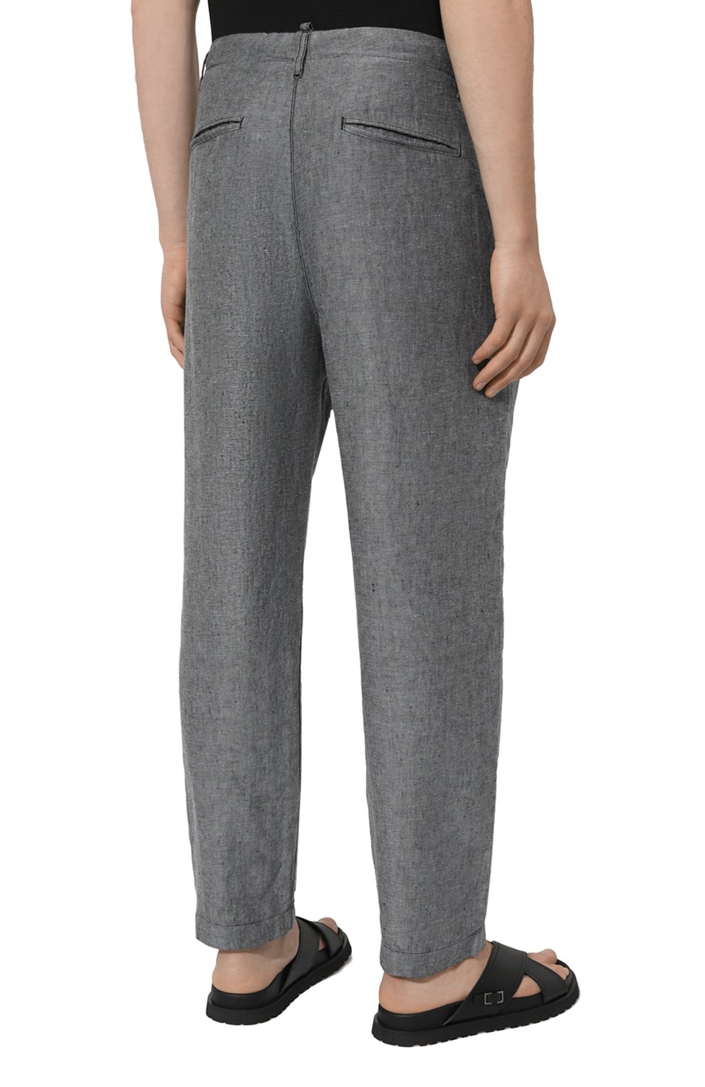 Льняные брюки HANNES ROETHER, арт. PA21PER.6048, фото 4