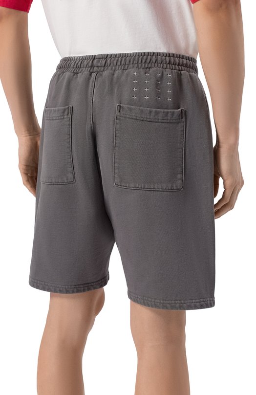 Хлопковые шорты Ksubi MPS26WA012 Серый  MPS26WA012 Фото 4