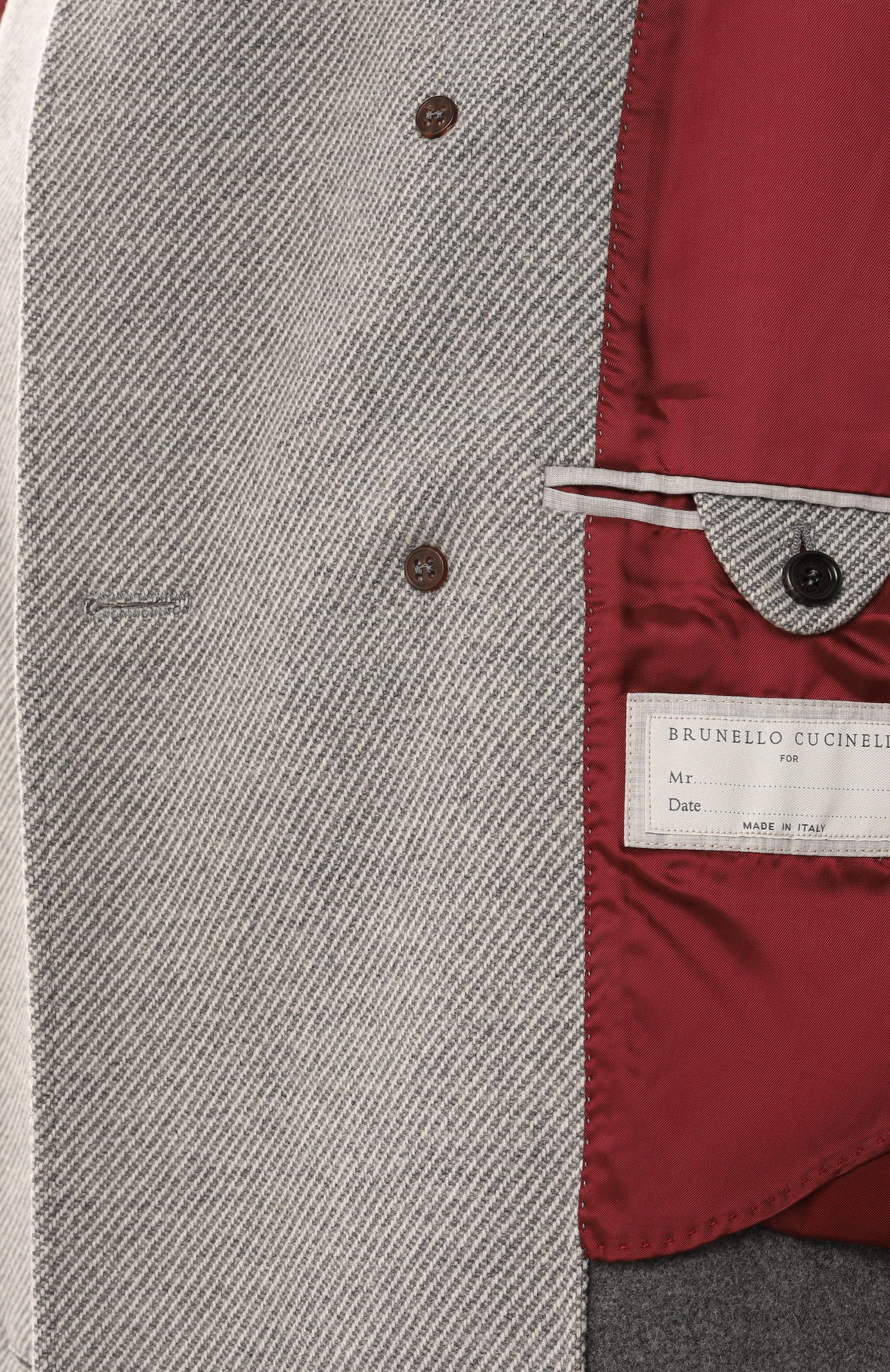 Шерстяной бушлат BRUNELLO CUCINELLI, арт. MY4407008D, фото 7