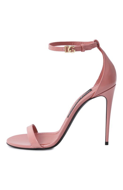 Кожаные босоножки Keira Dolce & Gabbana CR1717/A1037 Розовый  CR1717/A1037 Фото 4