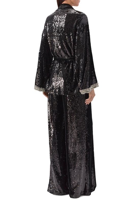 Жакет с отделкой пайетками Zuhair Murad PTU25035/EMSE013 Чёрный  PTU25035/EMSE013 Фото 3