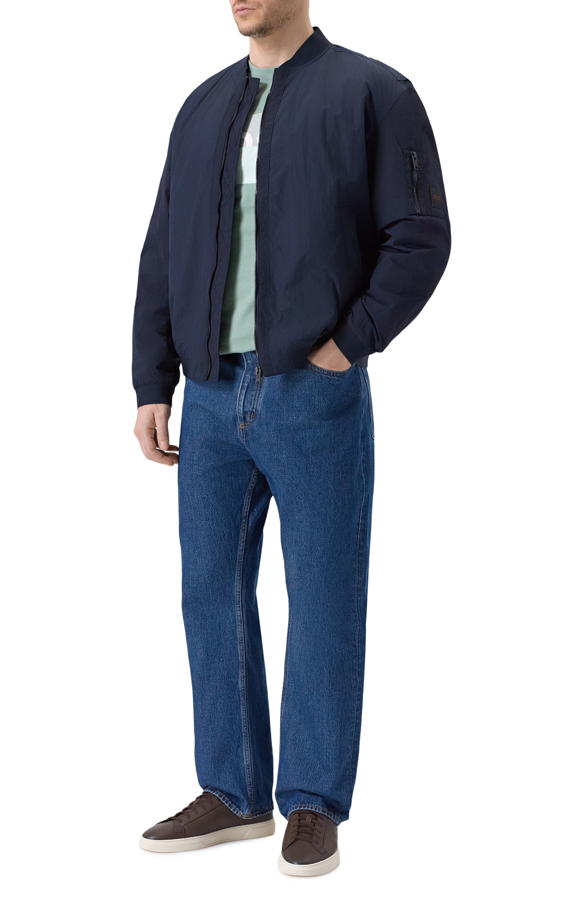 Хлопковая футболка BOSS, арт. 50555799, фото 2