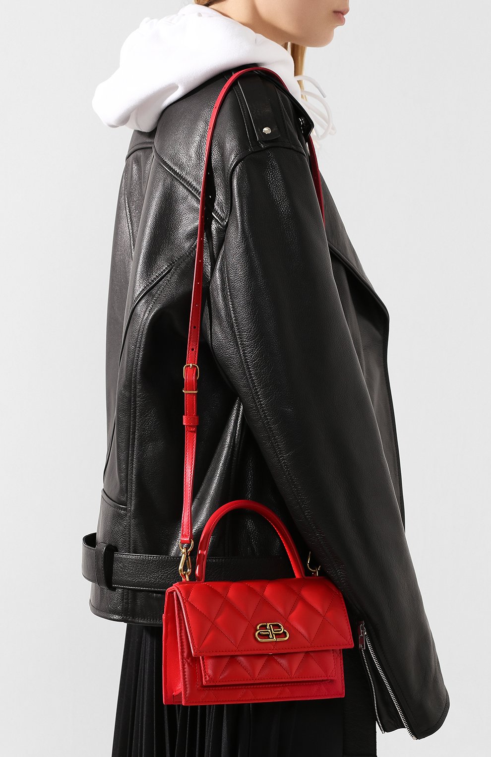 Сумка sharp xs BALENCIAGA, арт. 580640/1NH3M, фото 5