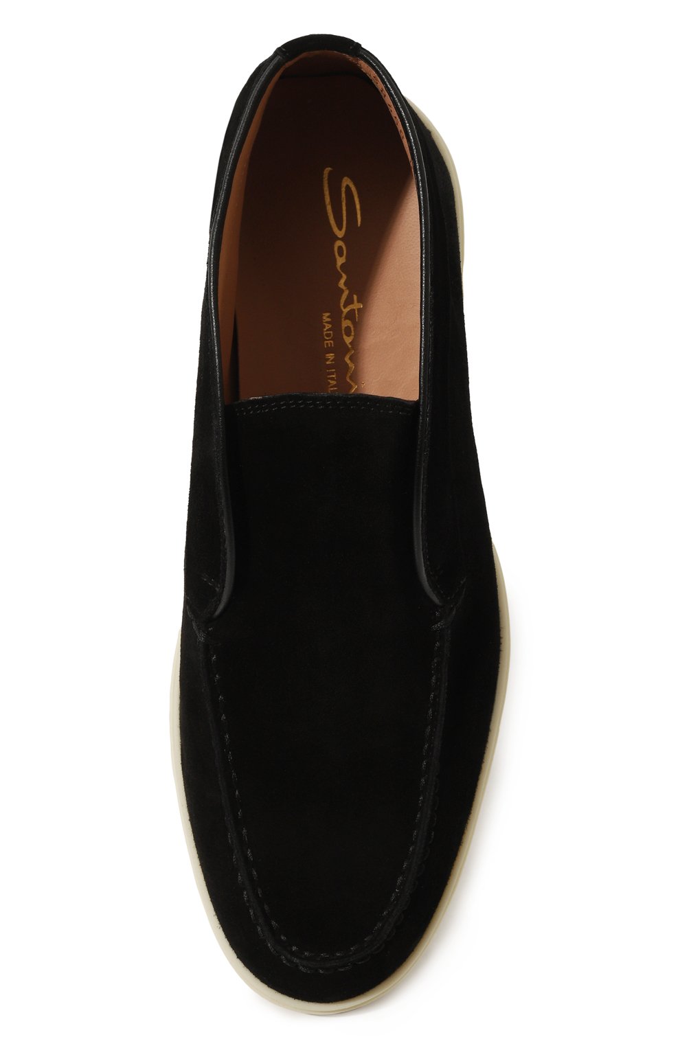 Замшевые ботинки SANTONI, арт. WUYG58458TISNPYL, фото 6