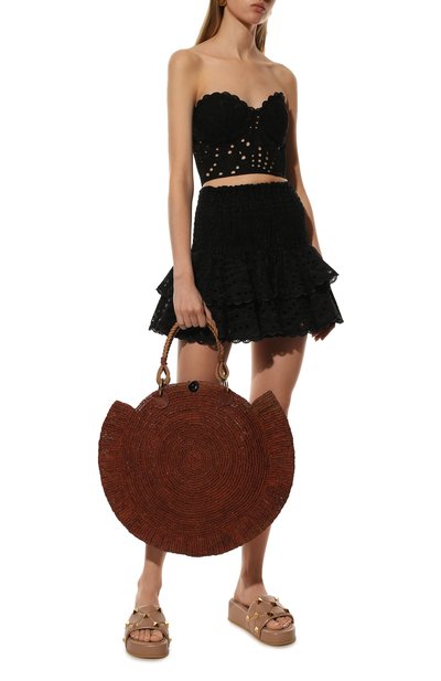 Сумка nova m SANS-ARCIDET коричневого цвета по цене 27300 руб., арт. N0VA MA-D S22/M, фото 3 Сумка nova m SANS-ARCIDET, арт. N0VA MA-D S22/M, фото 3