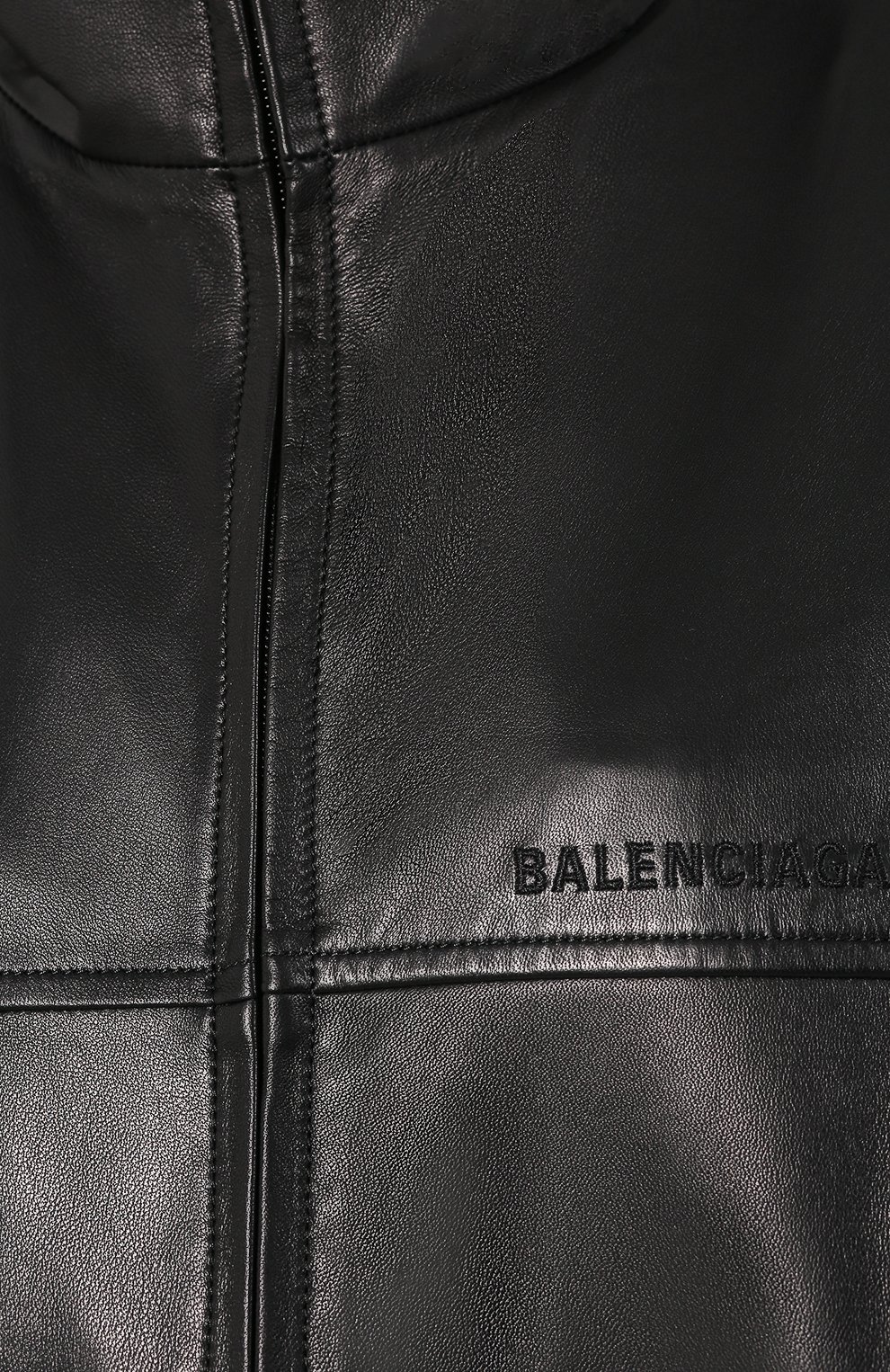 Кожаная куртка BALENCIAGA черного цвета по цене 229000 руб., арт. 583516/TES07, фото 5 Кожаная куртка BALENCIAGA, арт. 583516/TES07, фото 5