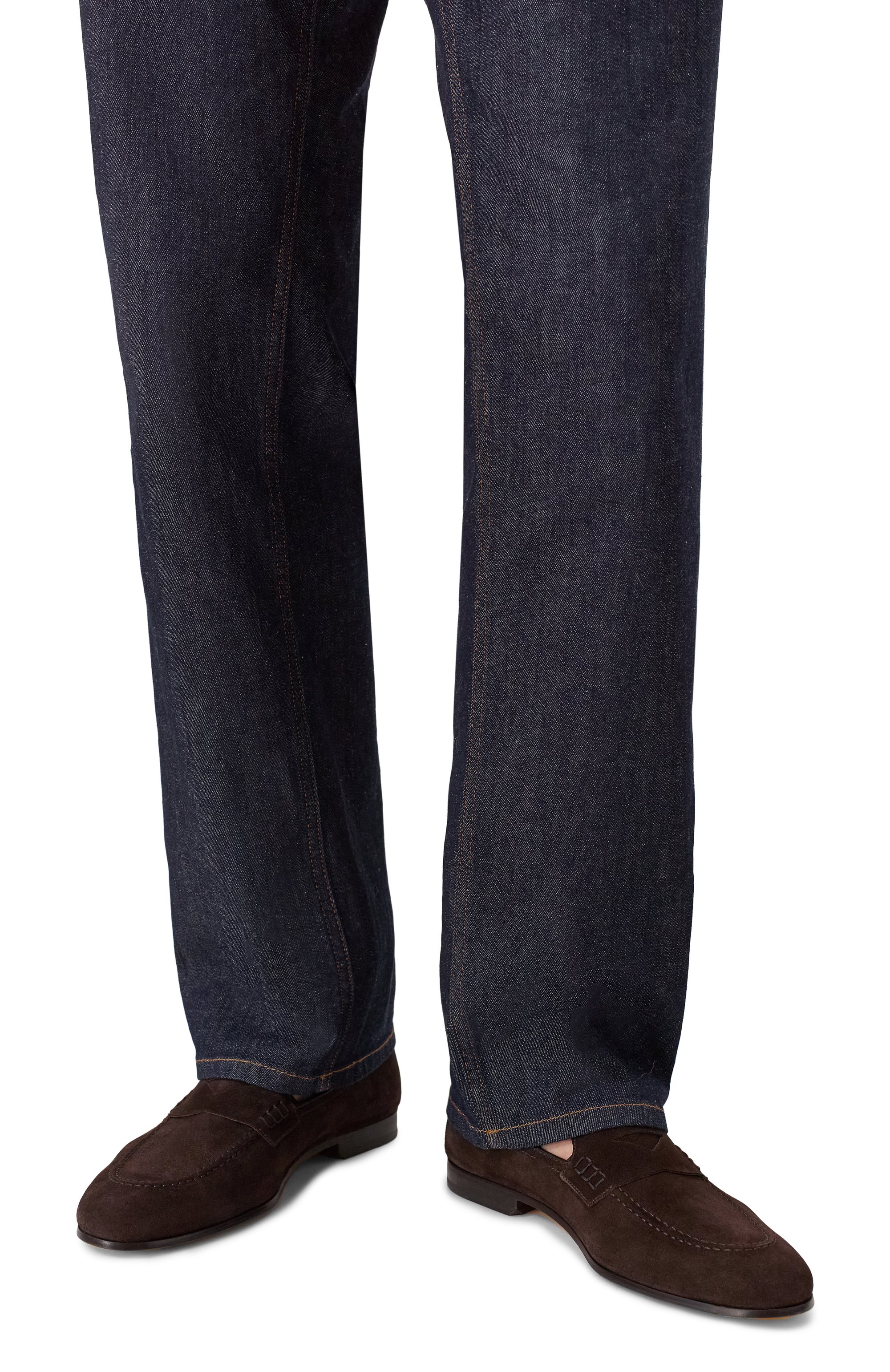 Замшевые пенни-лоферы DOUCAL'S, арт. DU2983PANNUF009T, фото 3