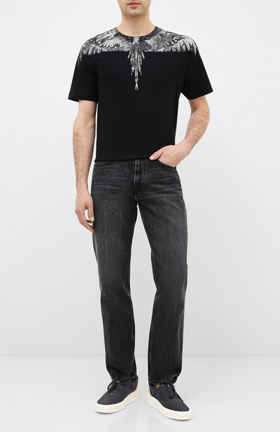 Хлопковая футболка MARCELO BURLON, арт. CMAA018E20JER002, фото 2