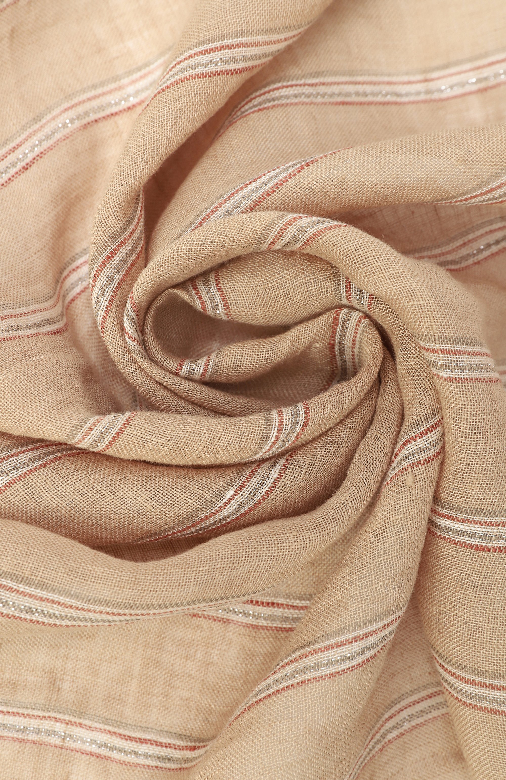 Льняной палантин BRUNELLO CUCINELLI, арт. MSCDAGL42, фото 5