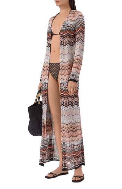 Кардиган из вискозы MISSONI разноцветного цвета по цене 241500 руб., арт. DS26SM0H/BK01H9, фото 2 Кардиган из вискозы MISSONI, арт. DS26SM0H/BK01H9, фото 2