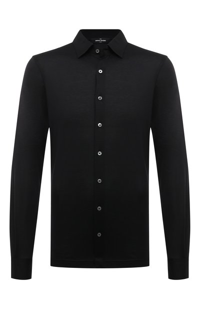 Мужская рубашка из шелка и хлопка GRAN SASSO, арт. 60114/78400