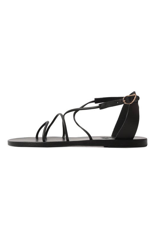 Кожаные сандалии Meloivia Ancient Greek Sandals MEL0IVIA/PLATINUM Чёрный  MEL0IVIA/PLATINUM Фото 4