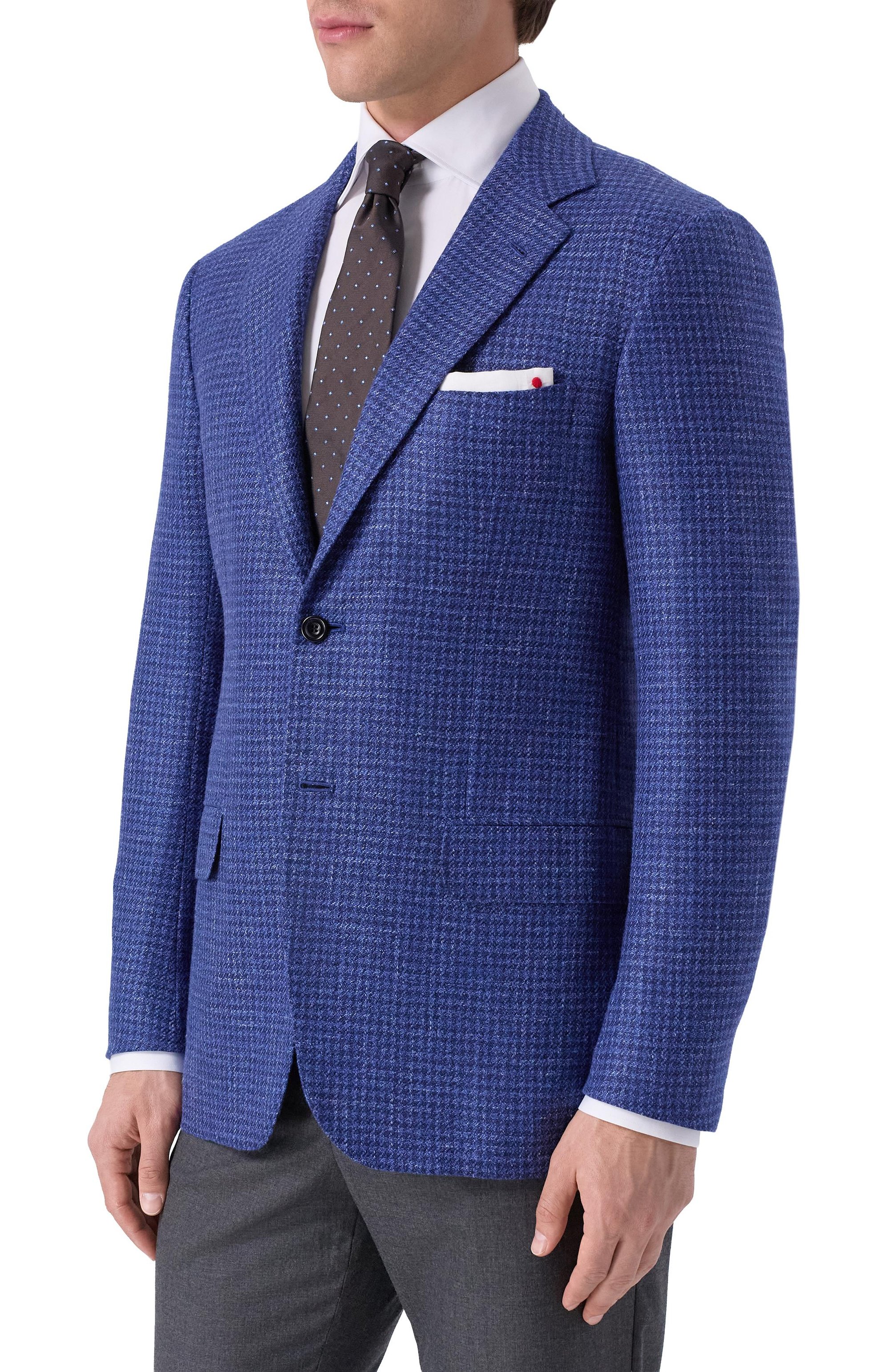 Пиджак из шерсти и кашемира KITON, арт. UG81K0639E01_60, фото 4