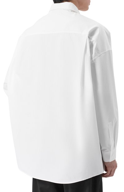 Хлопковая рубашка BALMAIN, арт. GH1HS500/CG39, фото 4