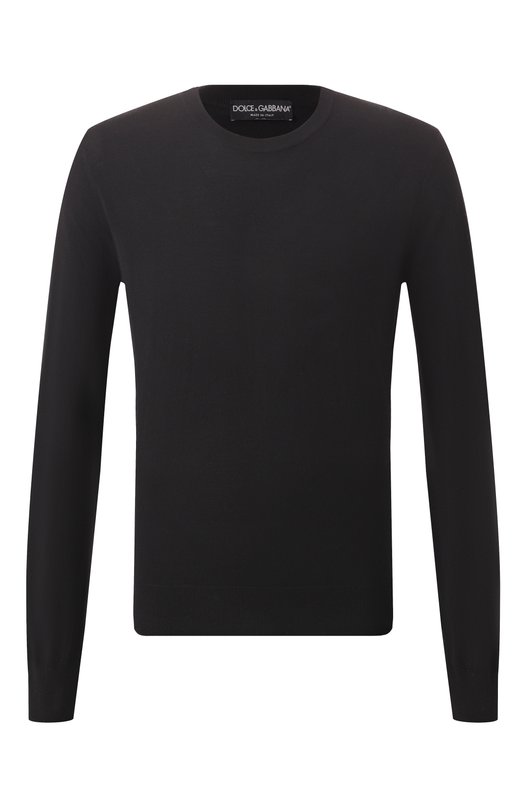 Шерстяной джемпер Dolce & Gabbana GXX02T/JCVZS Чёрный GXX02T/JCVZS