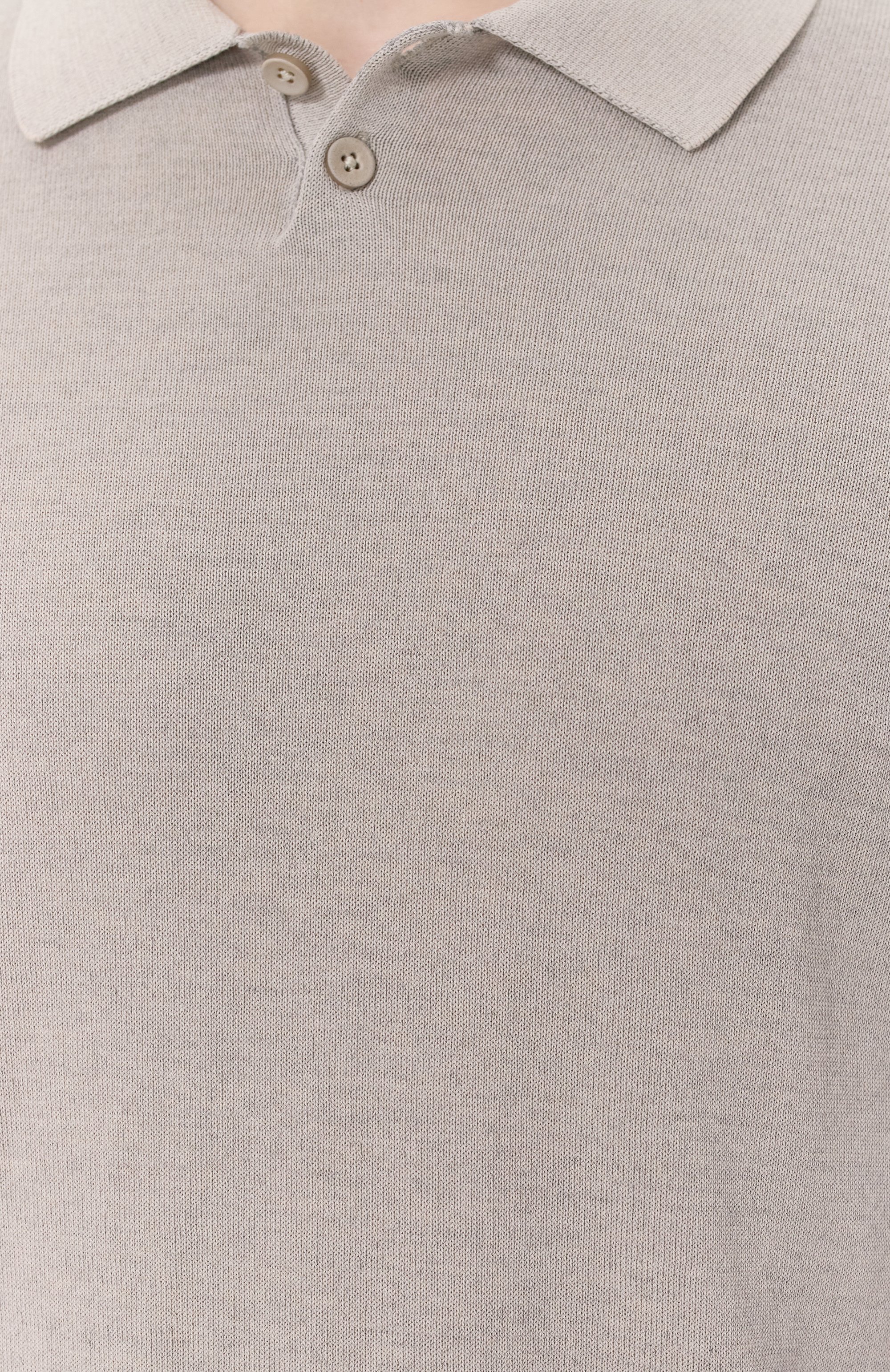 Поло из вискозы и хлопка TRANSIT, арт. CFUTRZ10451, фото 5