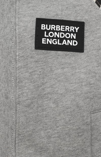 Хлопковая толстовка BURBERRY, арт. 8031665, фото 3