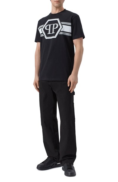 Хлопковая футболка PHILIPP PLEIN, арт. SAFC MTK8884 PJY002N, фото 2