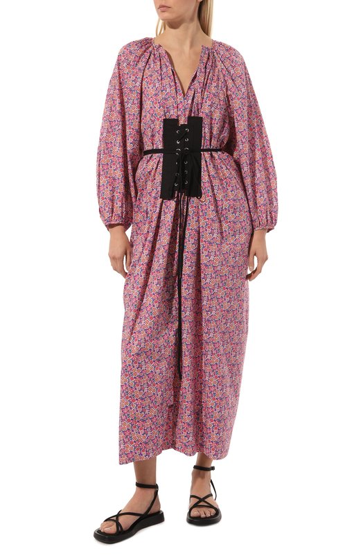 

Хлопковое платье Nackiye, Розовый